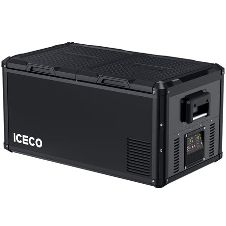 VL90ProD Dual Zone RV 12 volt Fridge Plug in Cooler | ICECO | 90 LT - Xtrusion Overland