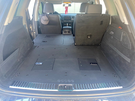 Volkswagen Touareg 2011 - 2017 2nd Gen. - Second Row Seat Delete Plate System - Xtrusion Overland