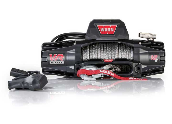 WARN VR EVO 12-S STANDARD DUTY 12,000LB WINCH WITH SYNTHETIC ROPE