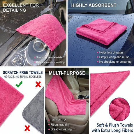 WASH&WHIPS Edgeless Microfiber Coral Fleece with Ultrasonic Edge - Xtrusion Overland