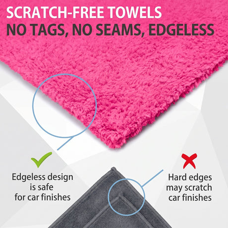 WASH&WHIPS Edgeless Microfiber Coral Fleece with Ultrasonic Edge - Xtrusion Overland