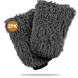 WASH&WHIPS Microfiber Chenille Car Cleaning Mitt - 2pk - Xtrusion Overland