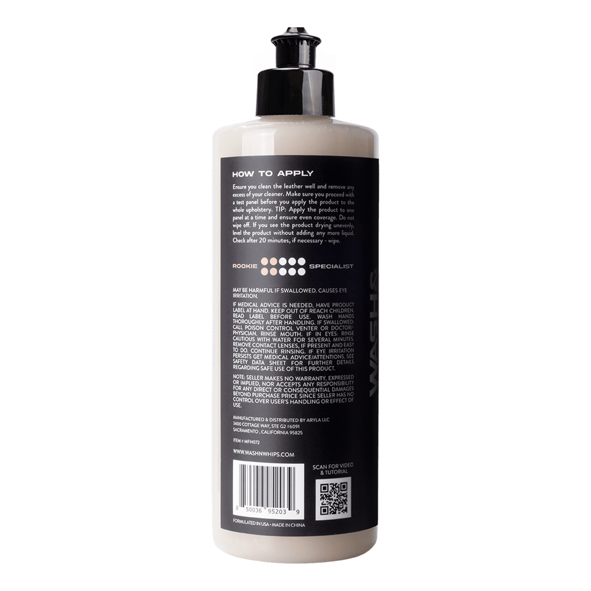 WASH&WHIPS Monza Leather Coating & Conditioner - Xtrusion Overland