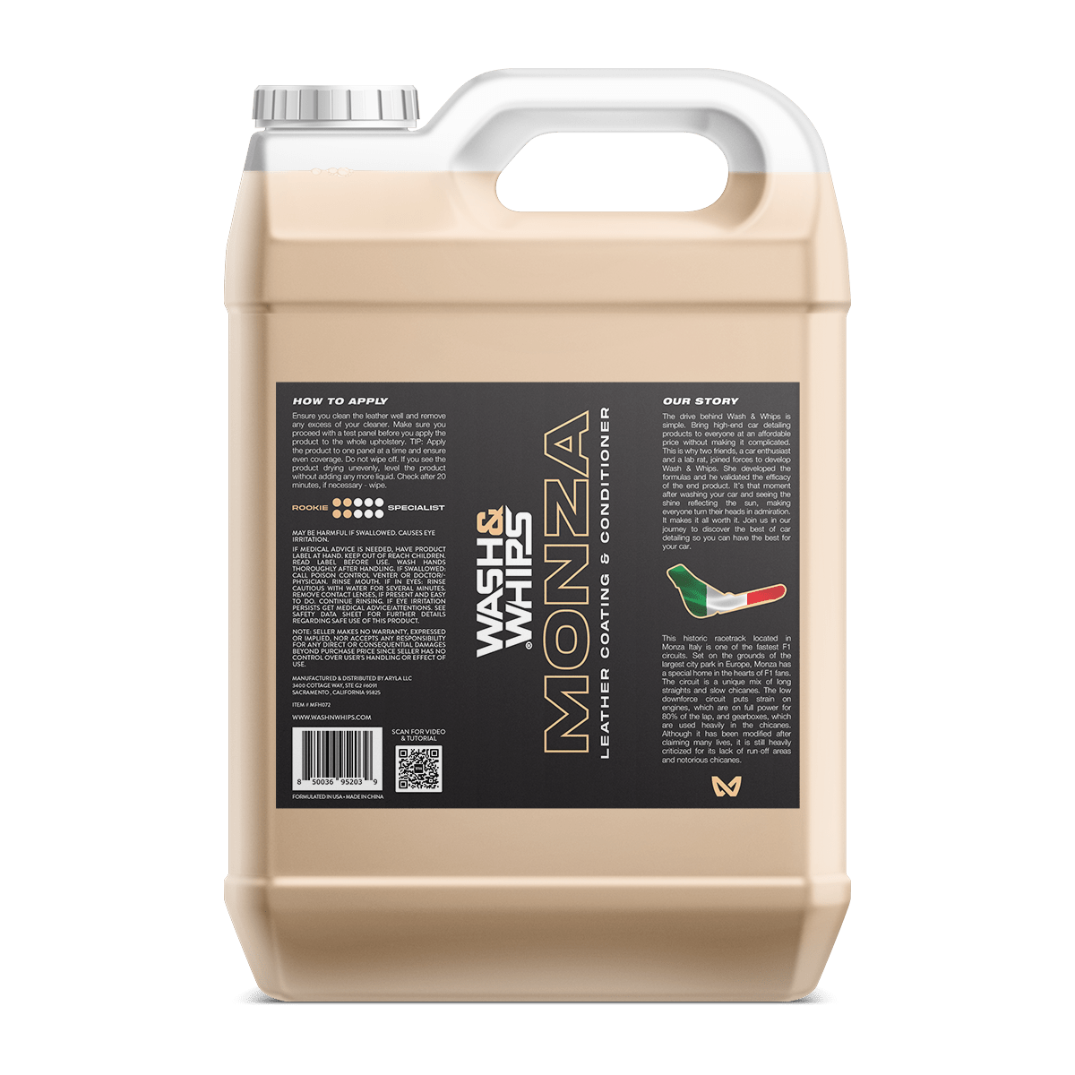 WASH&WHIPS Monza Leather Coating & Conditioner - Xtrusion Overland