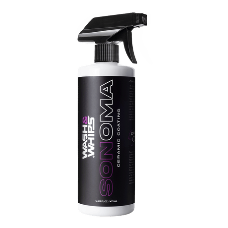 WASH&WHIPS MotoPro Motorcycle Detailing Kit - Bug Remover, Leather Care, Ceramic Spray - Xtrusion Overland