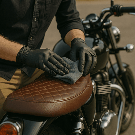WASH&WHIPS MotoPro Motorcycle Detailing Kit - Bug Remover, Leather Care, Ceramic Spray - Xtrusion Overland