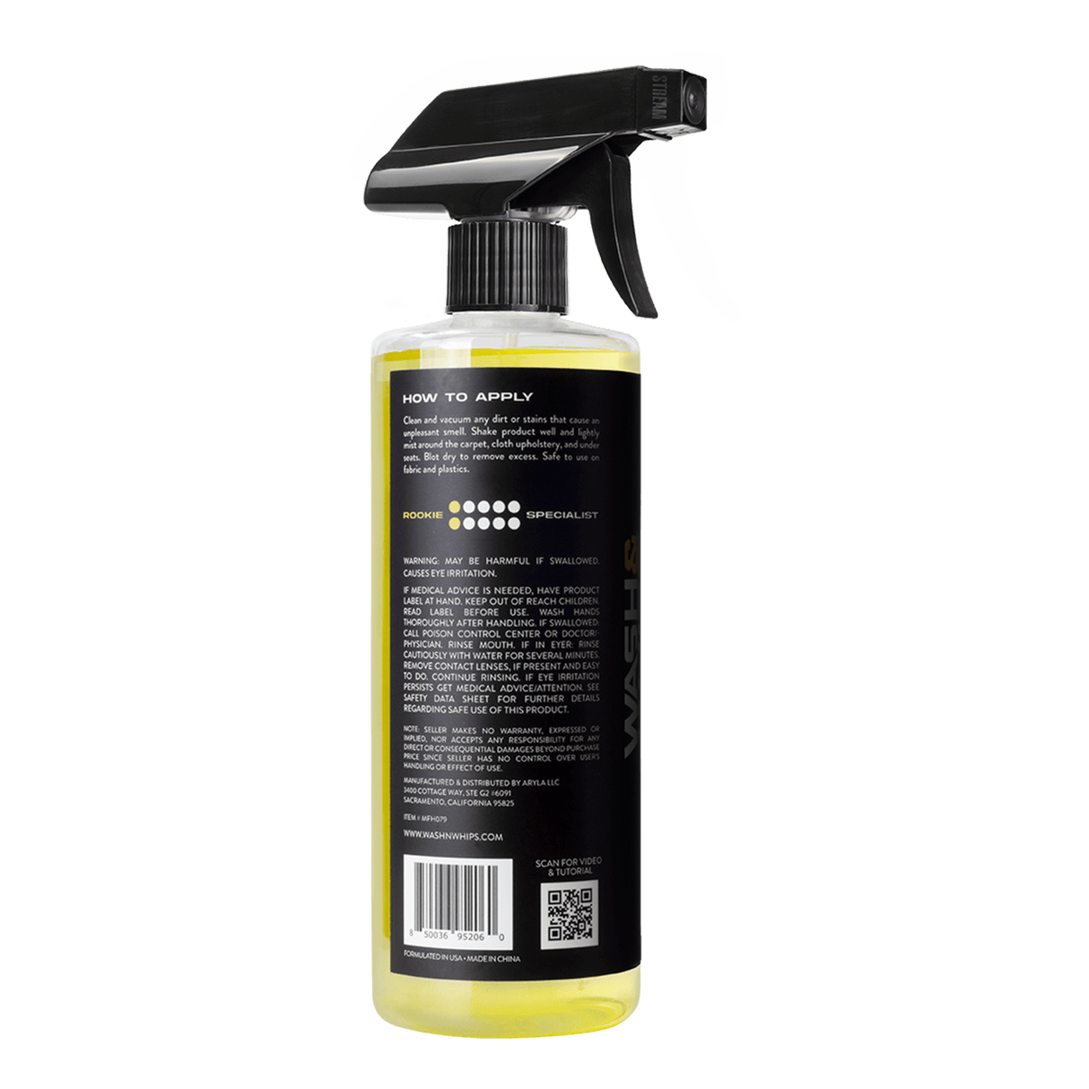 WASH&WHIPS Musk Odor Eliminator [New Customer Offer 16oz (see promo in cart)] - Xtrusion Overland