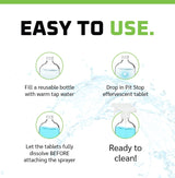 WASH&WHIPS Pit Stop Glass Cleaner / All Surface Cleaner Refill Tablets (Makes 5 Gallons) - Xtrusion Overland