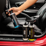 WASH&WHIPS Quick Detailing Pro Kit for Auto Detailing - 16-Piece Complete Car Care Set - Xtrusion Overland