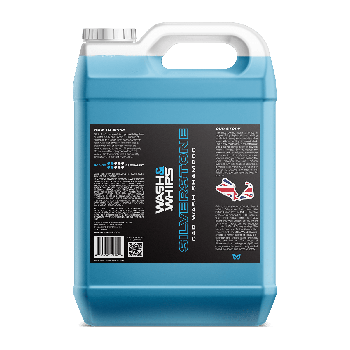 WASH&WHIPS Silverstone Car Wash Shampoo - Xtrusion Overland