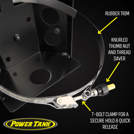 Whitney OG Bracket for 5 lb Steel Propane Tanks - Xtrusion Overland