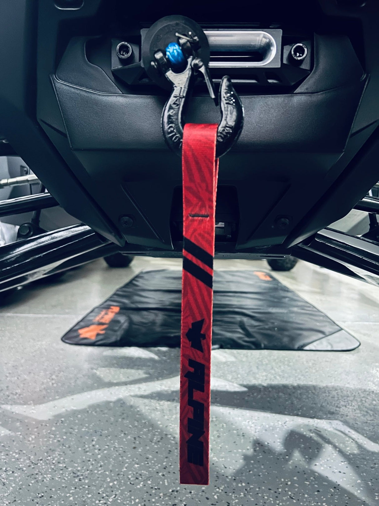 Winch Tag - Red Dazzle - Xtrusion Overland