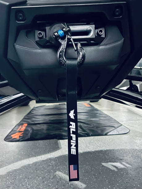 Winch Tag - Stars and Stripes - Xtrusion Overland