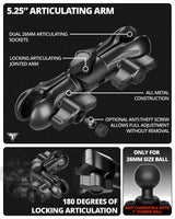Windshield Suction Cup Mount with Composite Tablet Holder | Choose Your Arm Length - Xtrusion Overland