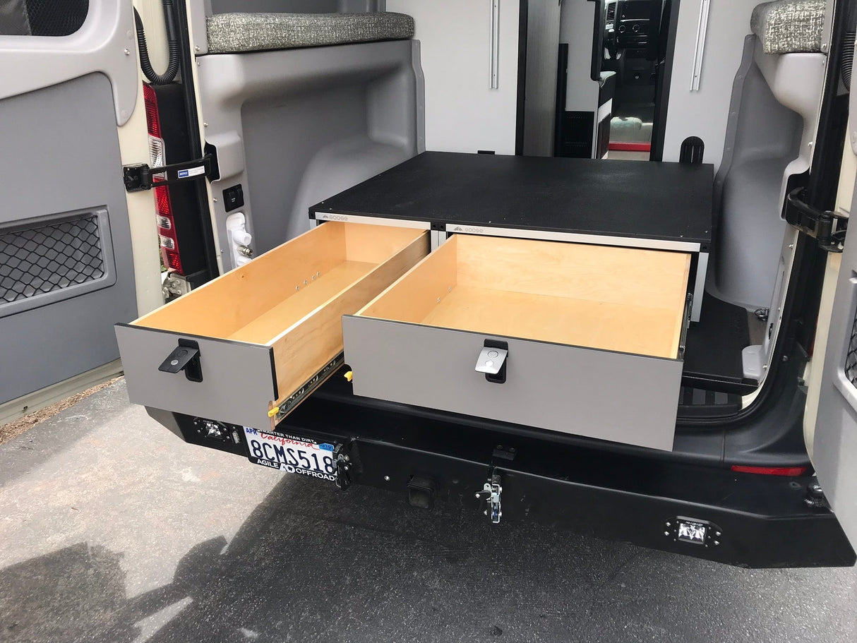 Winnebago Revel 2017 - 2020 - Side x Side Base Drawer System - Xtrusion Overland
