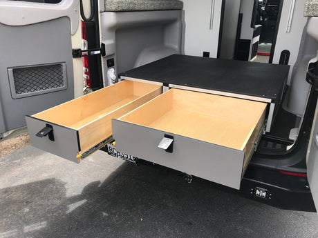 Winnebago Revel 2017 - 2020 - Side x Side Base Drawer System - Xtrusion Overland