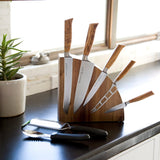 Wood Quarter Round Magnetic Knife Block - Xtrusion Overland