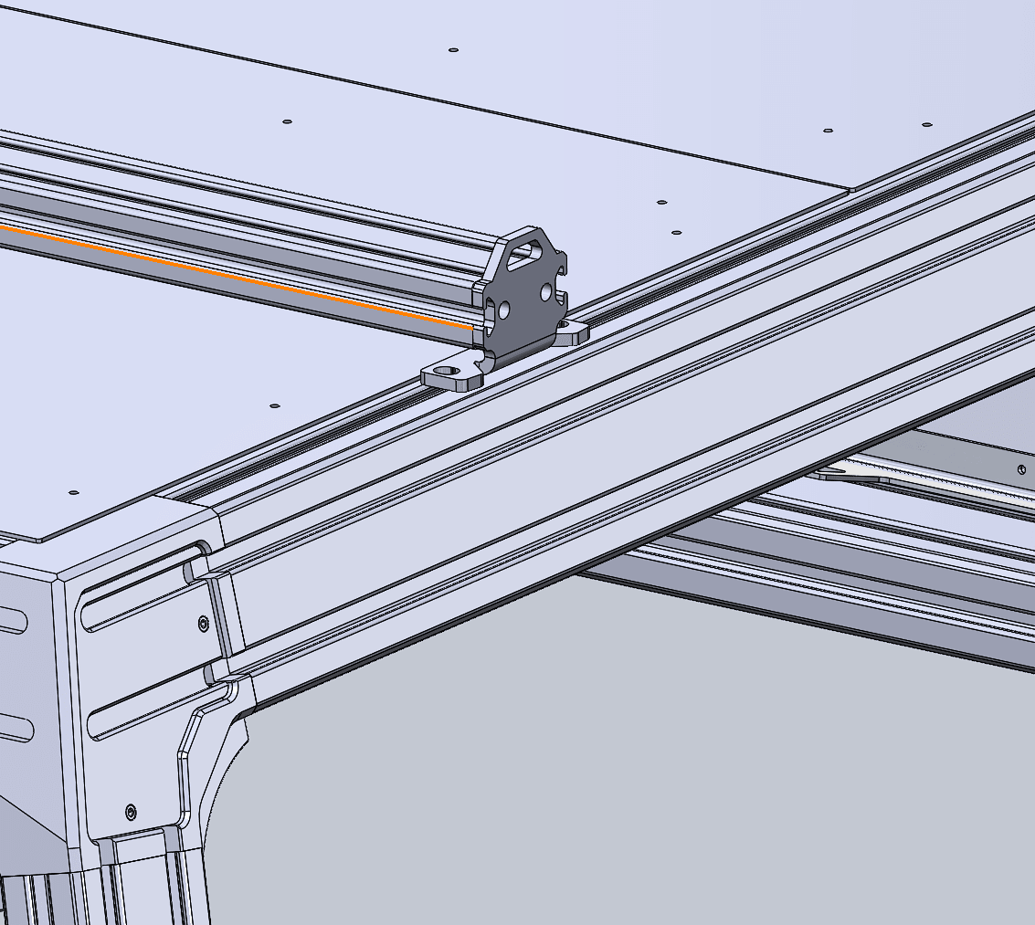 XO.SKLTN Topper Crossbars | T-Slot 1020 Bed Rack Crossbar - Xtrusion Overland