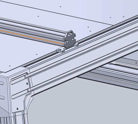 XO.SKLTN Topper Crossbars | T-Slot 1020 Bed Rack Crossbar - Xtrusion Overland