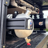 XTR Carbon-Fiber Slide-Out Pull Handle | Bed Rack - Xtrusion Overland