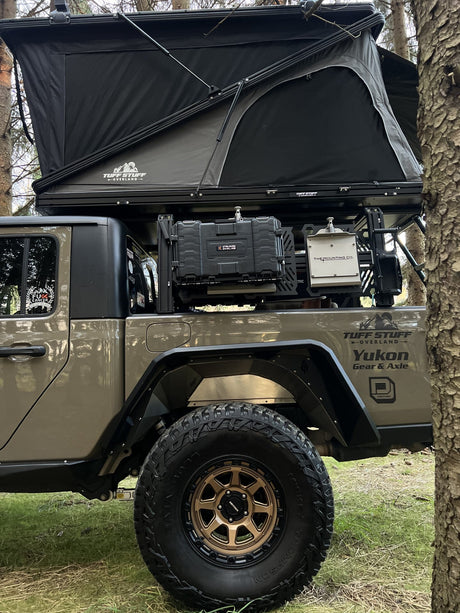 XTR1 Bed Rack for Jeep Gladiator - @OffroadFitness Package - Xtrusion Overland