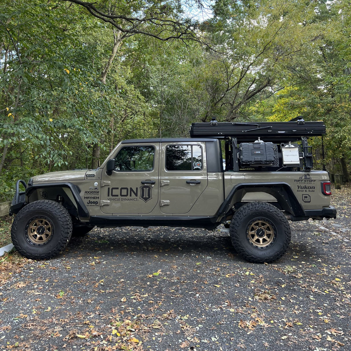 XTR1 Bed Rack for Jeep Gladiator - @OffroadFitness Package - Xtrusion Overland