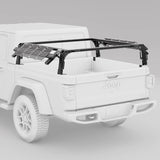 XTR1 Bed Rack for Jeep Gladiator with RuggedRidge Armis w/MaxTrack Rails - Xtrusion Overland