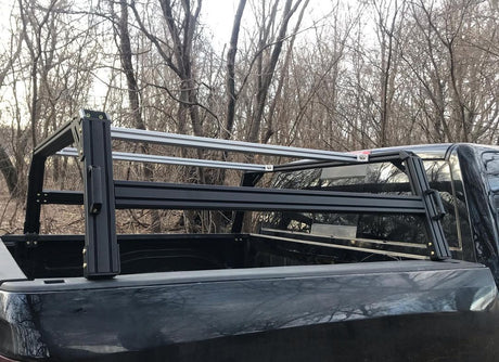 XTR1 Bed Rack for Retrax XR Cover - Dodge Ram 1500 - Tapered Bed - Xtrusion Overland