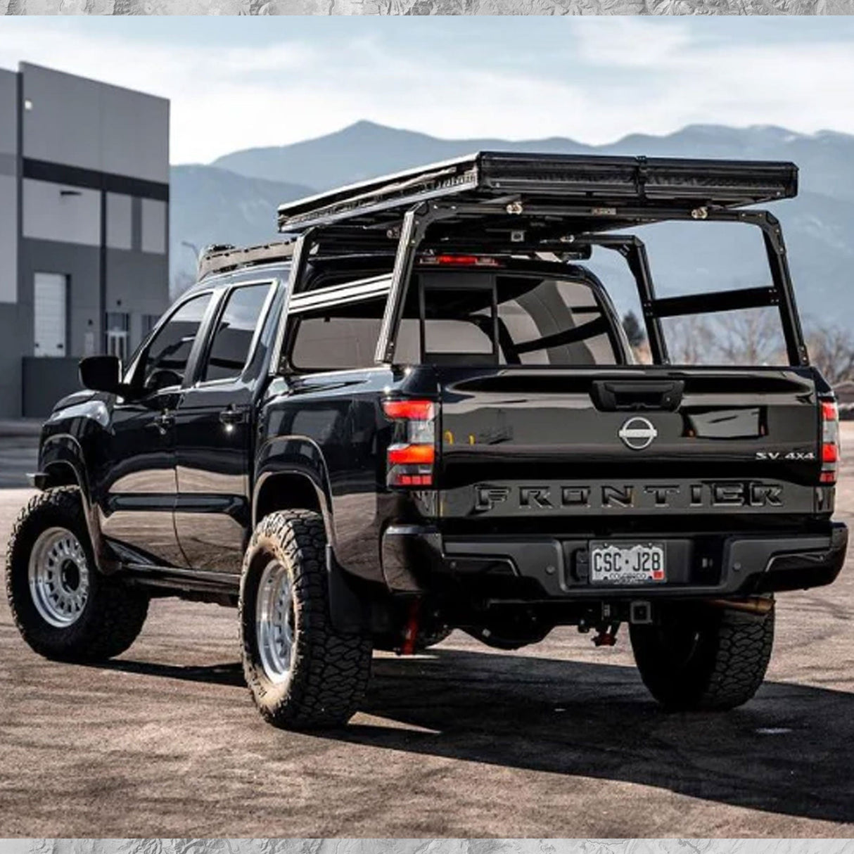 XTR1 Bed Rack for Retrax XR Cover - Nissan Frontier - Xtrusion Overland