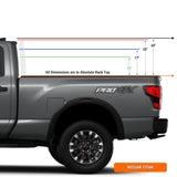 XTR1 Bed Rack for Retrax XR Cover - Nissan Titan - Xtrusion Overland