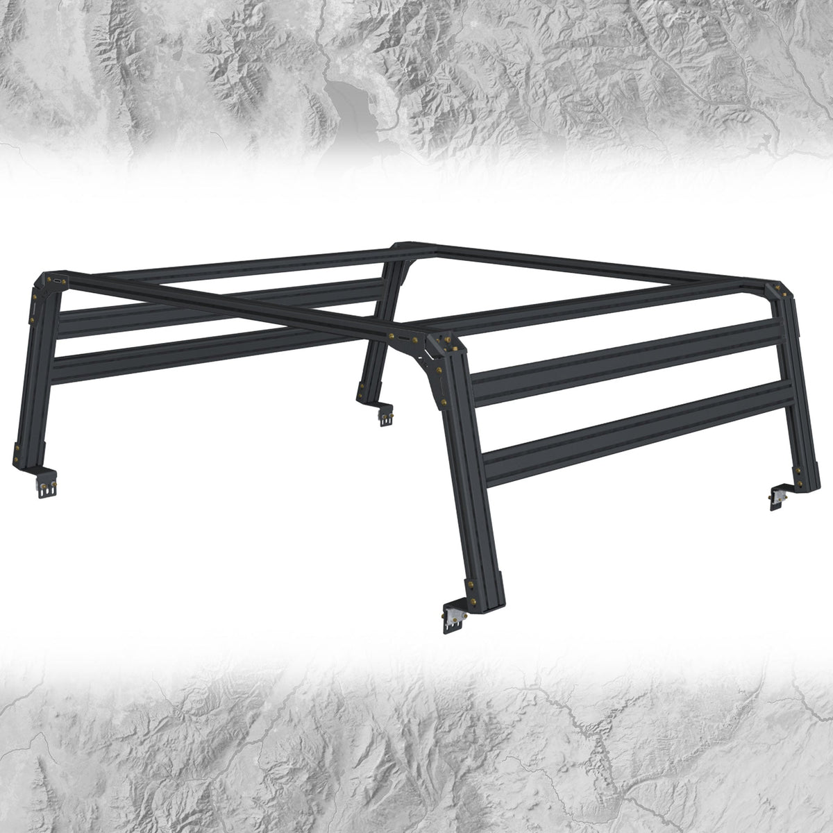 XTR1 Side / Top Brace Set | Extra Bed Rack Braces - Xtrusion Overland