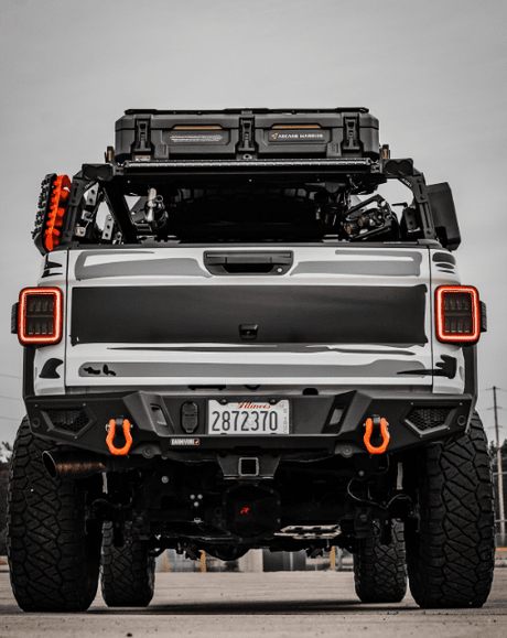 XTR3 Bed Rack for Jeep Gladiator - @Arctic.Mojave Edition - Xtrusion Overland