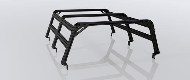 XTR3 Bed Rack for Retrax XR Cover - Dodge Ram HD - Tapered Bed - Xtrusion Overland