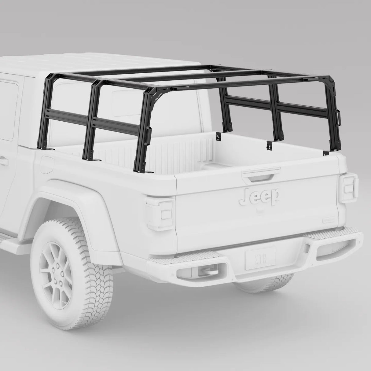 XTR3 Bed Rack for Soft Top Cover - Jeep Gladiator - Xtrusion Overland