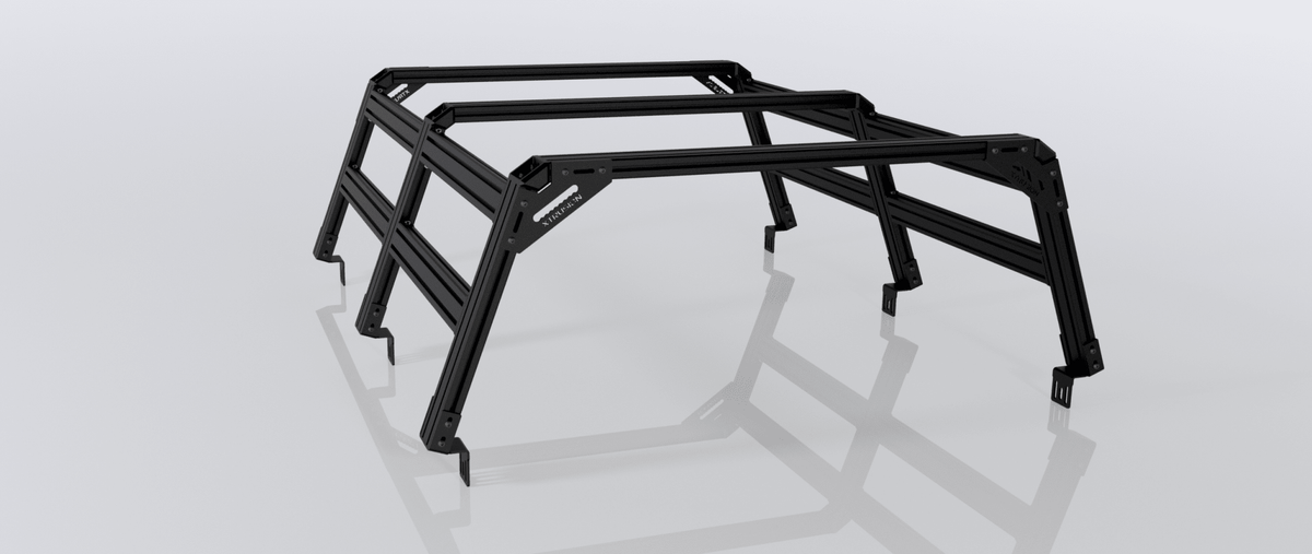 Frontier Bed Rack for Soft Topper | XTR3 – Xtrusion Overland