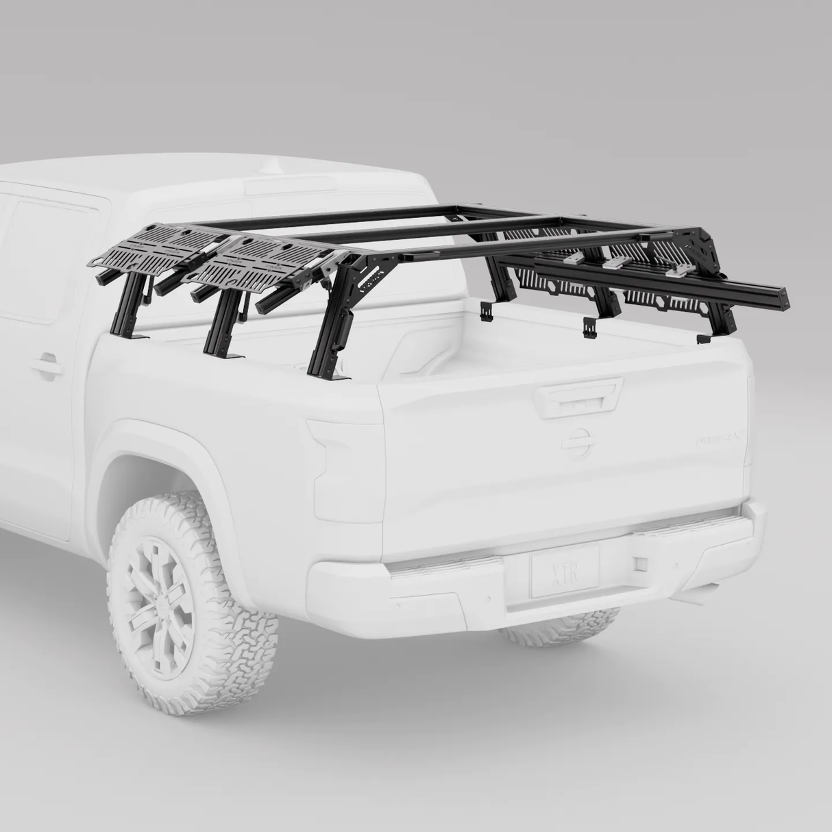 Nissan Frontier Bed Rack | XTR3 Popular Builds + MOLLE Packages – View 3 | Xtrusion Overland