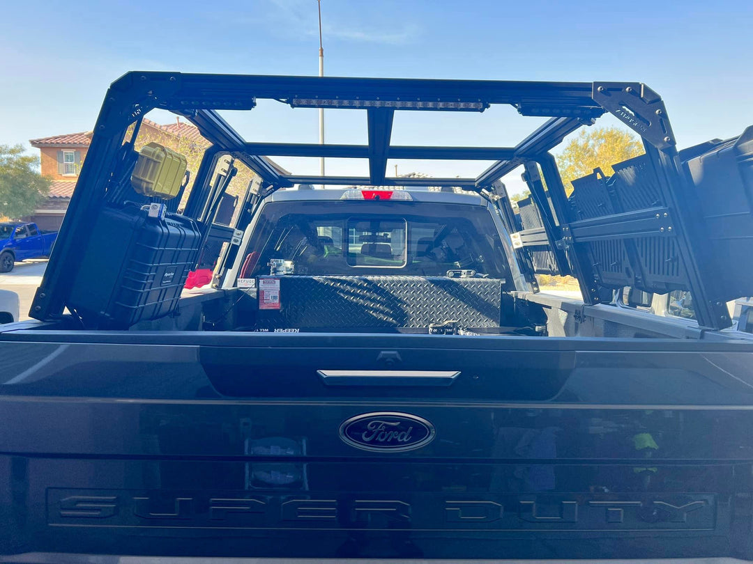 XTR3 BuildYourOwn Bed Rack Ford F150 Xtrusion Overland