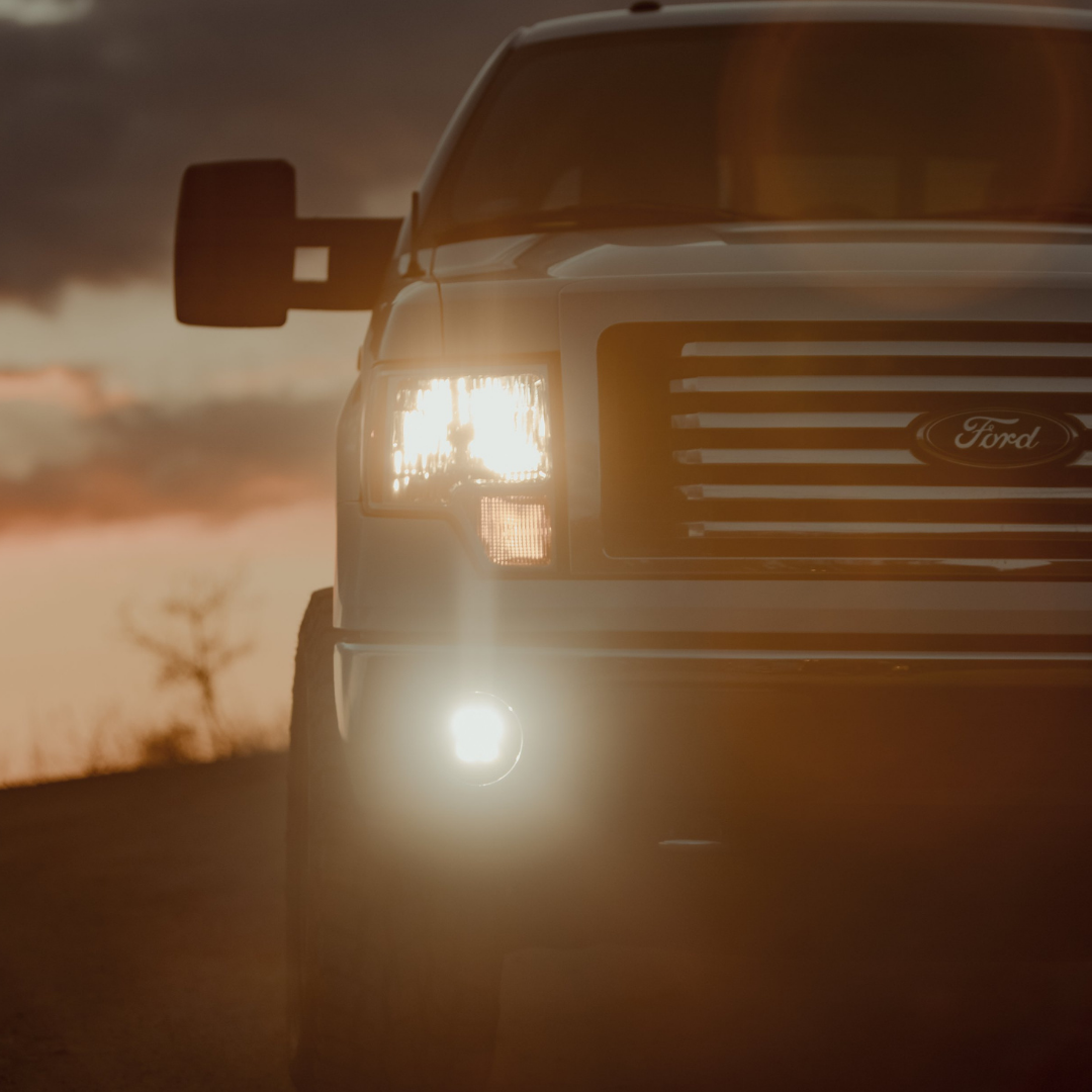 clear ford f150 led fog light kit