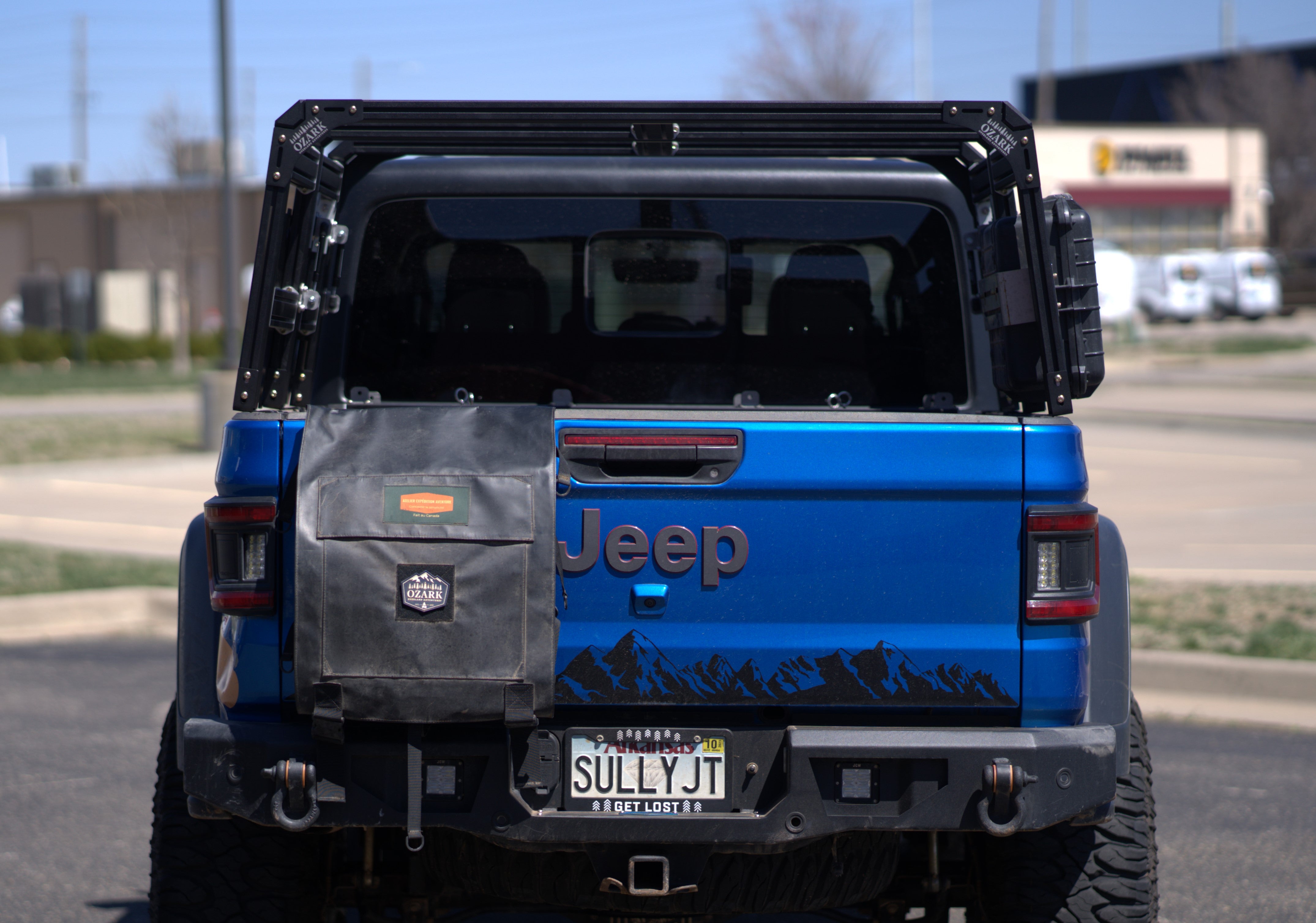 XTR3 Bed Rack for Jeep Gladiator - Ozark Overland Adventures Edition