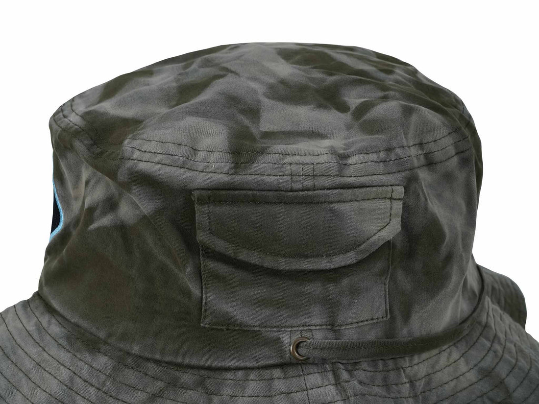 BLUE PATCH bucket hat pocket c6 outdoor