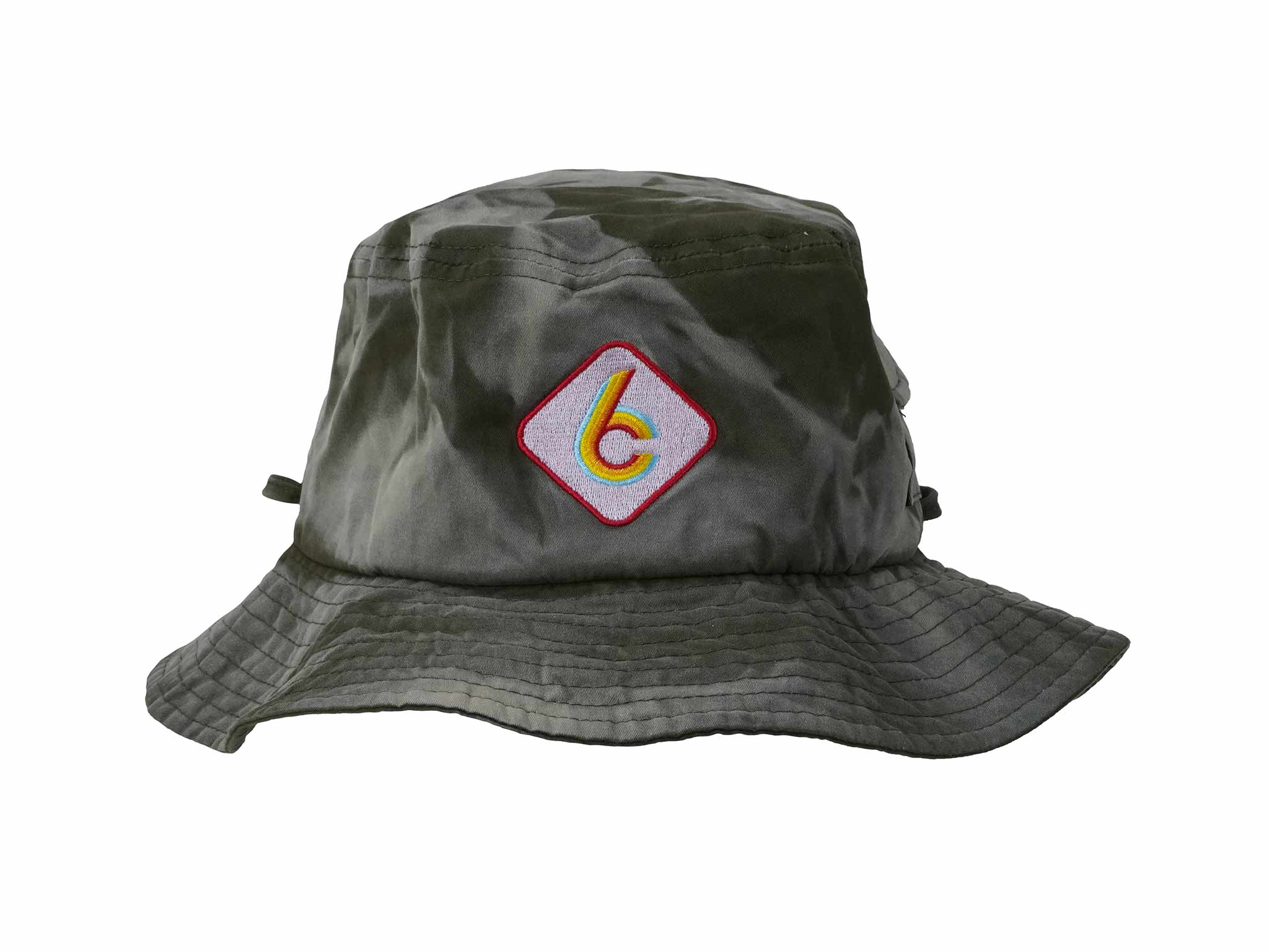PINK PATCH bucket hat c6 outdoor straight on shot