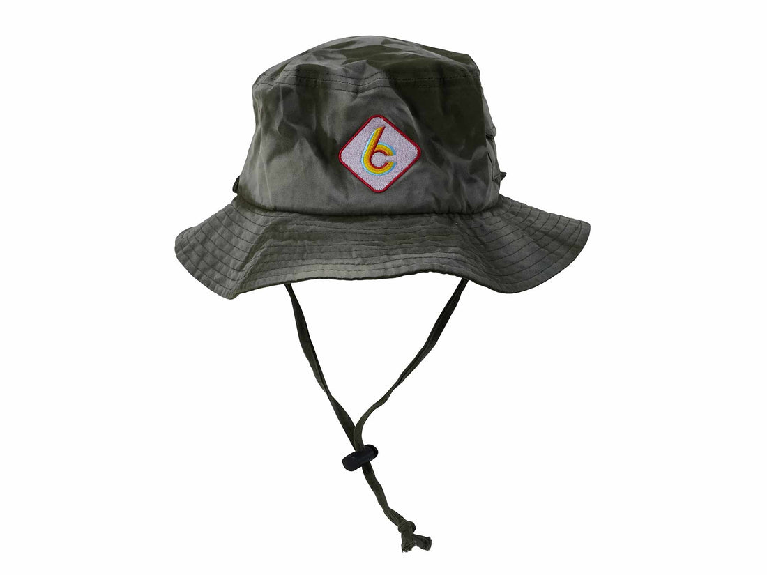 PINK PATCH bucket hat wide