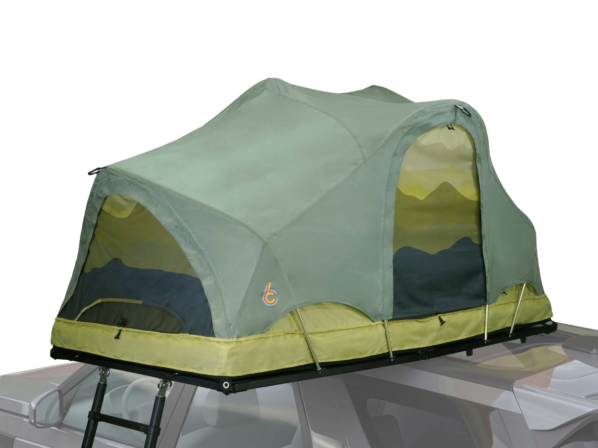 Forest Rev Roof Top Tent forest style by c6 outdoor