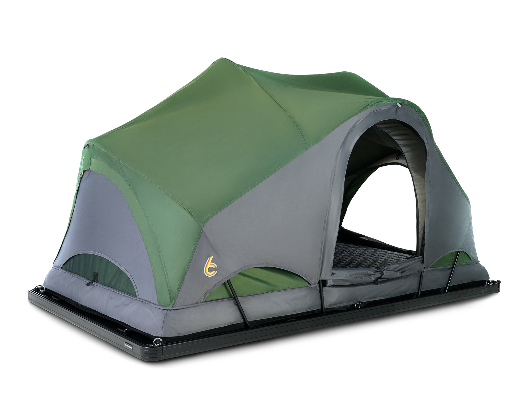 C6 Outdoor Rev Rack Tent Front Runner  Scout windows open