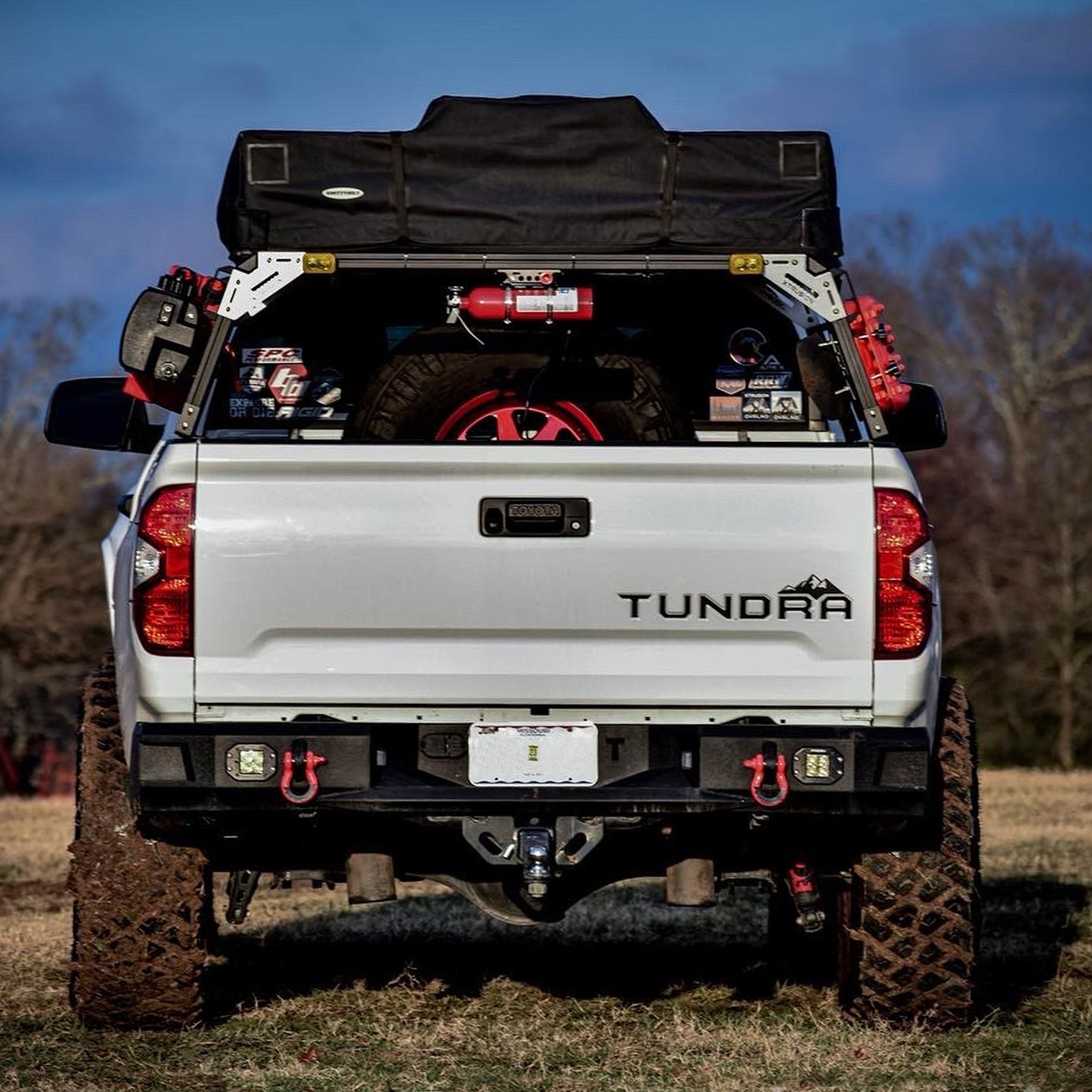 Toyota Tundra with Xtrusion Overland XTR1 Bed Rack 