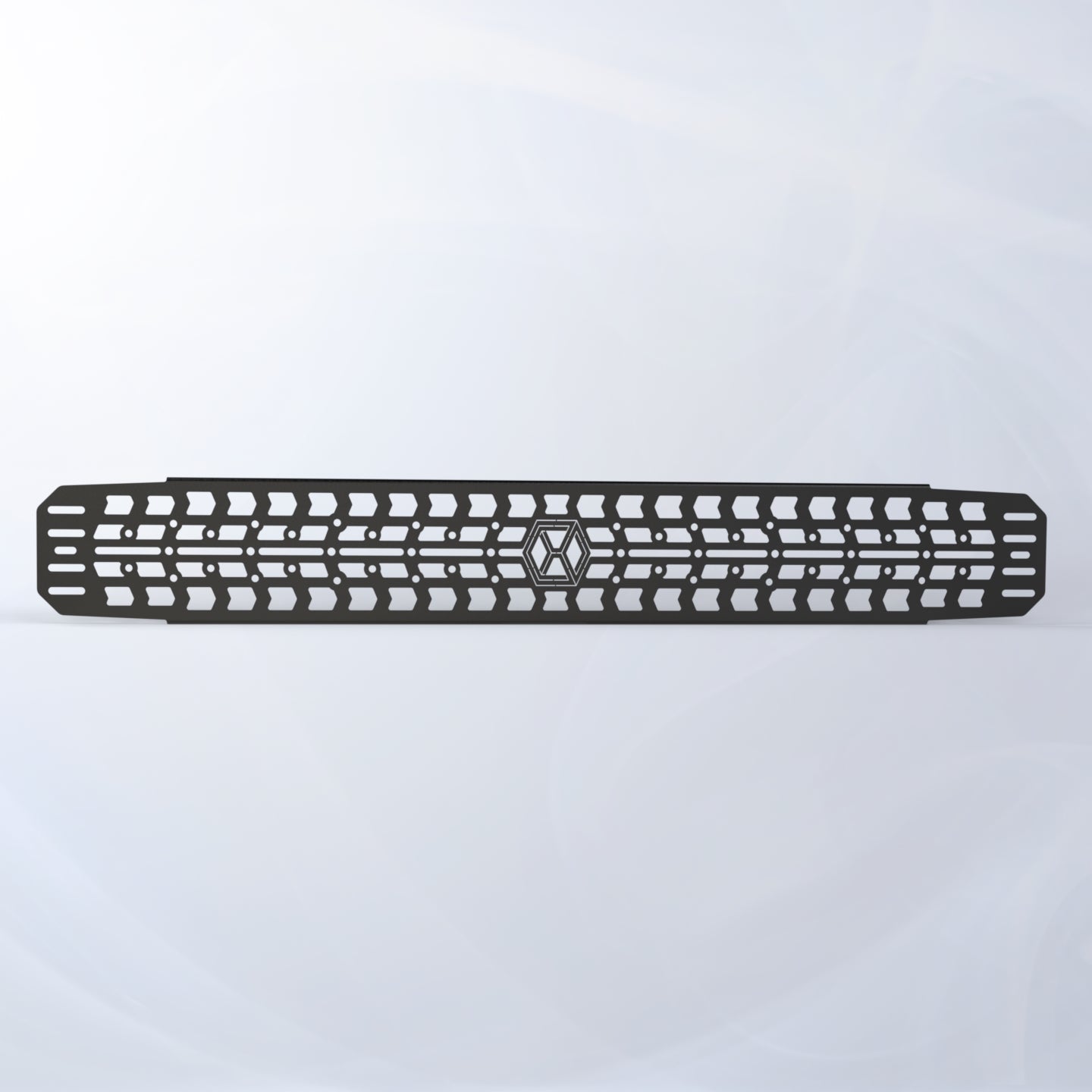 XBRS Tread Molle Plate - Stainless Steel Black 6" x 48"