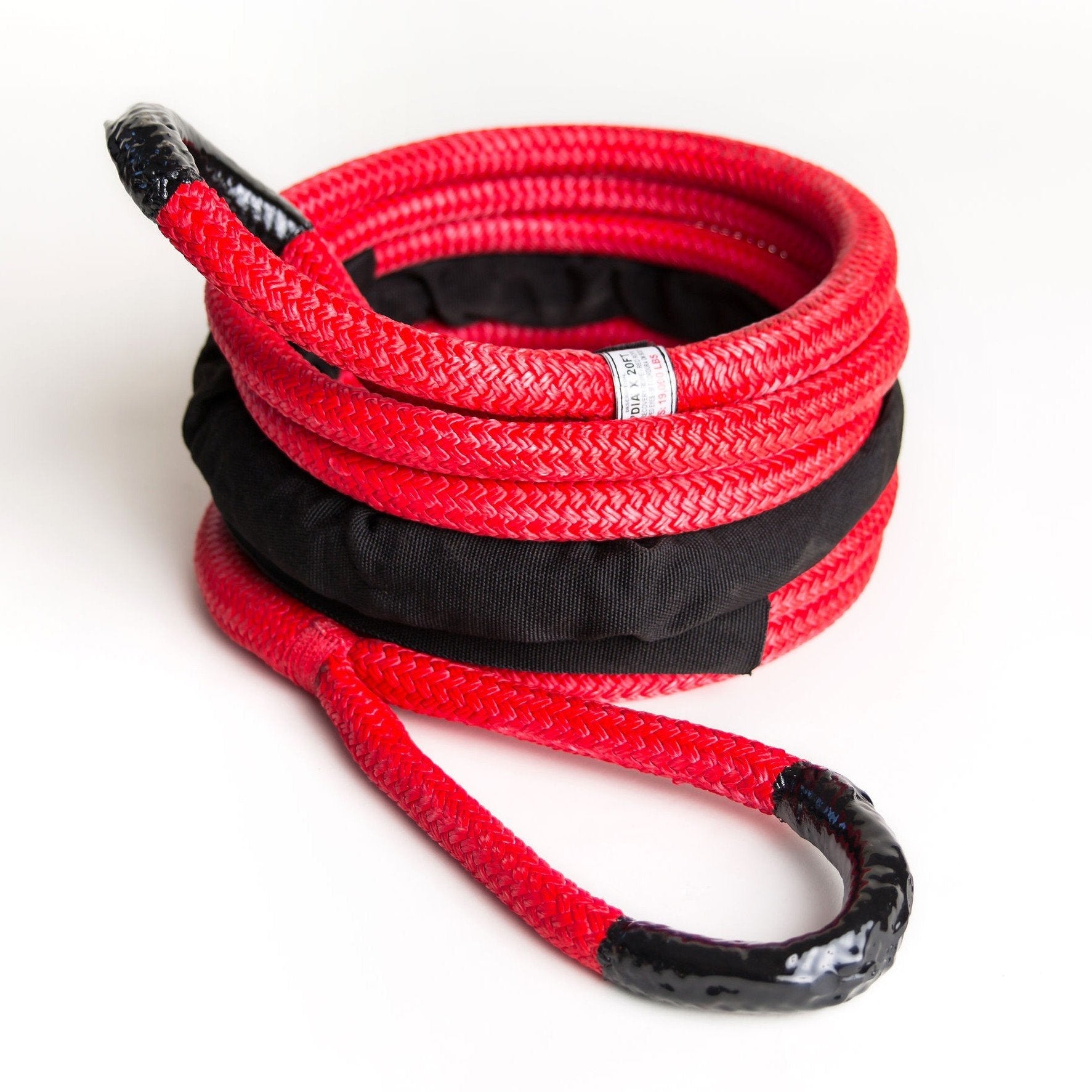 Yankum Ropes - 3/4" Kinetic Recovery Rope "Rubber Boa" [WLL 3,800-5,400 lbs]  [MBS 19,000 lbs]
