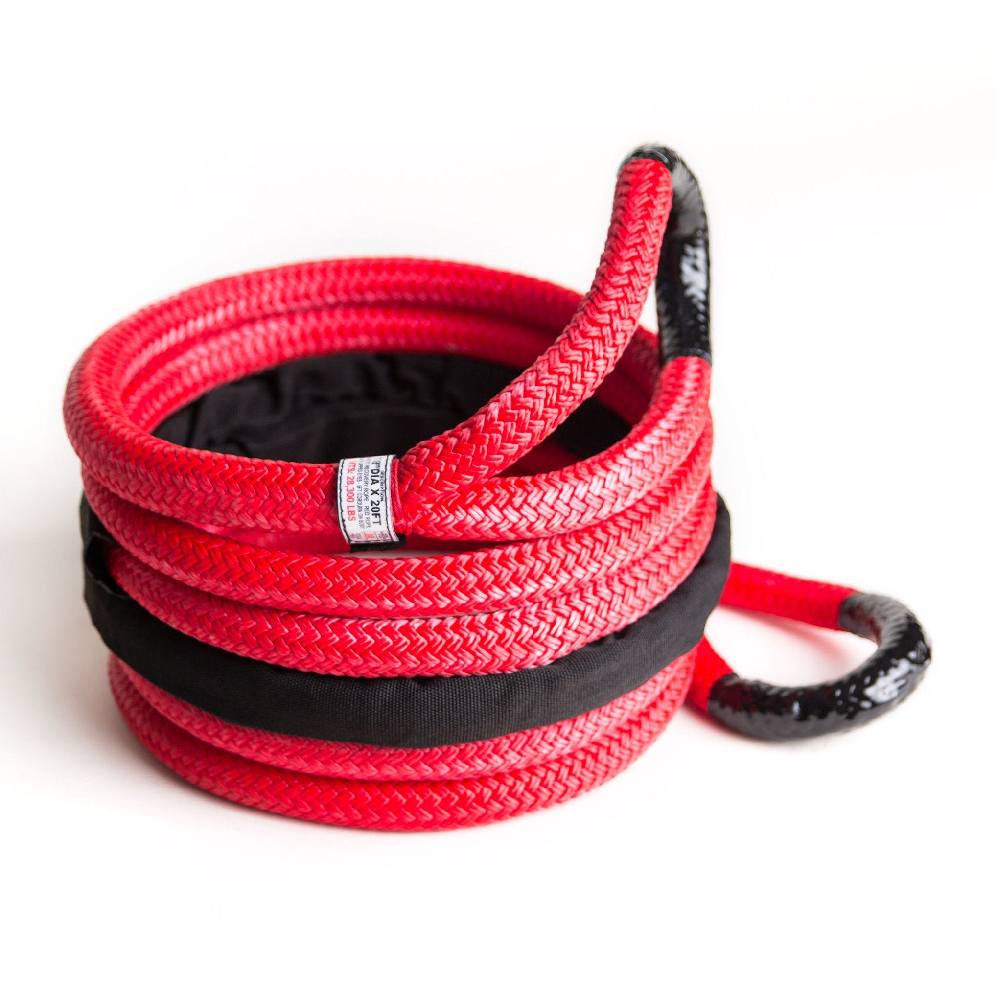 Yankum Ropes - 7/8" Kinetic Recovery Rope "Python" [ WLL 5,700-9,000 lbs] [MBS 28,600 lbs]