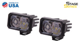 Diode Dynamics SSC2 Inch LED Pod, Pro Pair - Xtrusion Overland