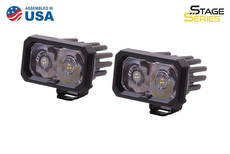Diode Dynamics SSC2 Inch LED Pod, Pro Pair - Xtrusion Overland